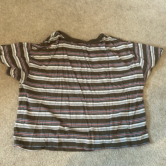 Garage striped boxy tee - Picture 2 of 2